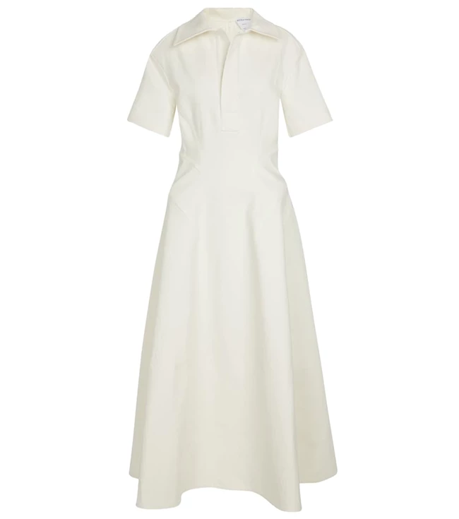 Λινό shirt dress Bottega Veneta