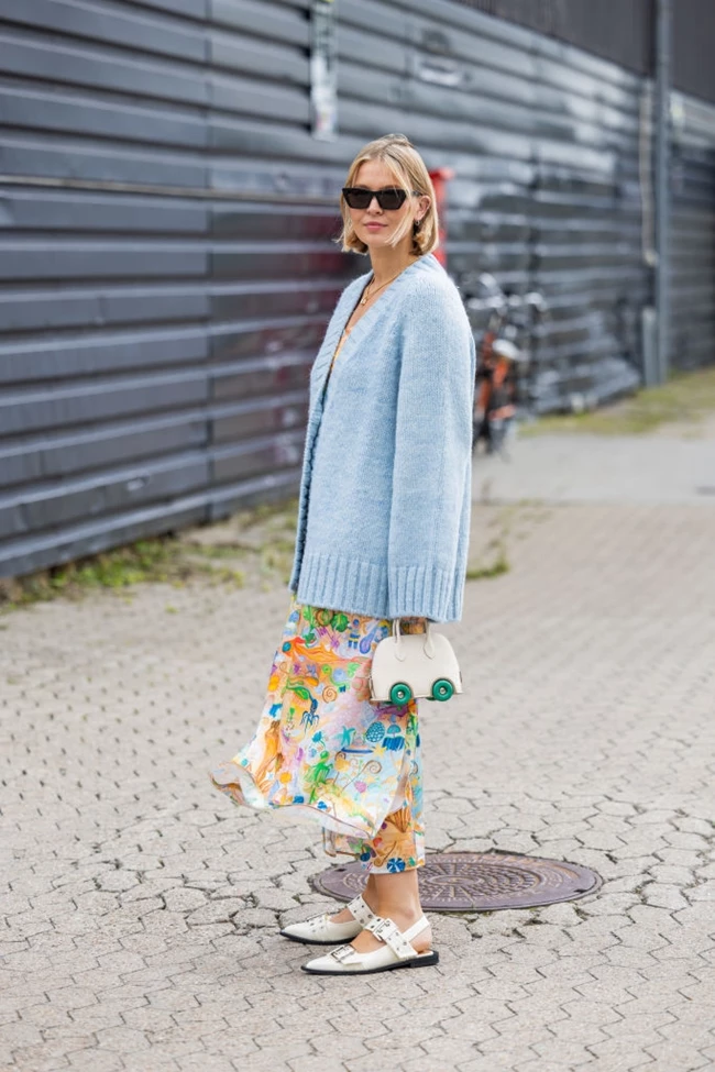 φλοράλ φούστες street style