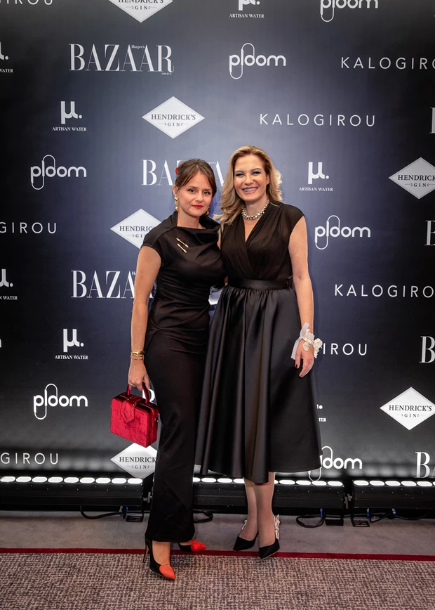 Κατερίνα Μακρυγιάννη, Ελένη Πατεράκη (Editor in Chief Harper's Bazaar Greece)