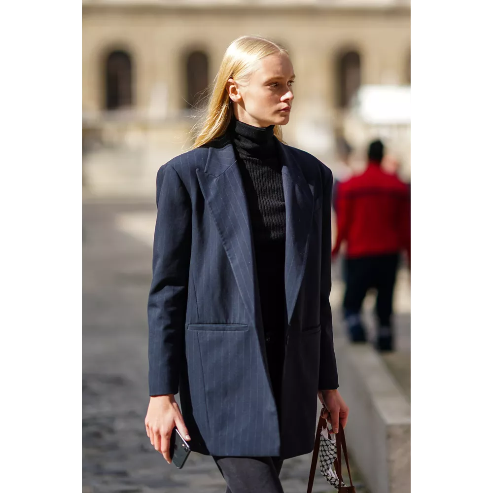 Με oversized blazer & skinny jeans
