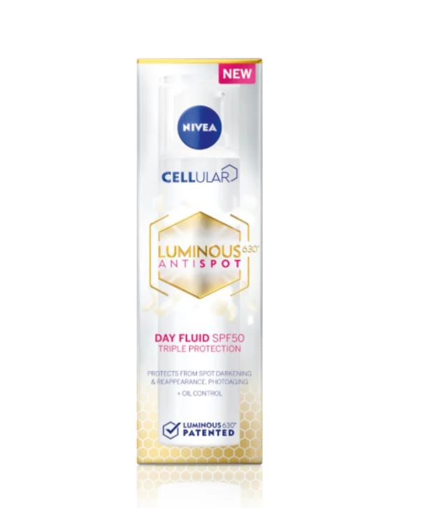 Cellular Luminous630 Day Fluid SPF50, Nivea