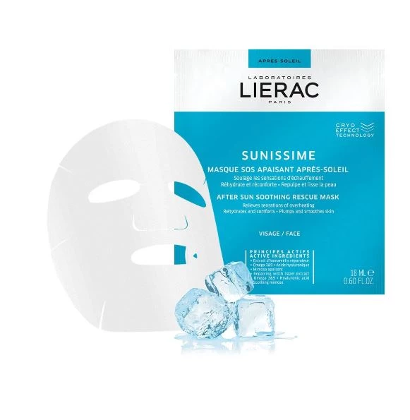 Sunissime After Sun Soothing Rescue Mask, Lierac (στα φαρμακεία)