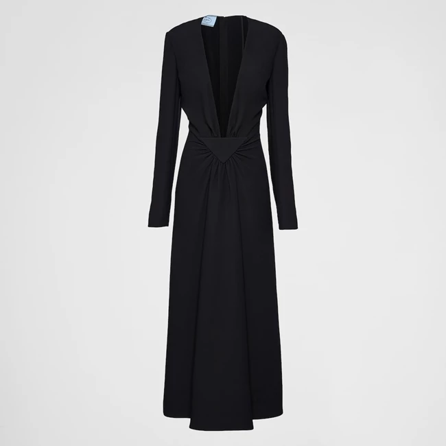 Long cady dress Prada