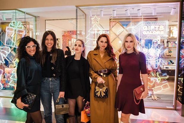 Fabiola Ferraro, Χρυσιάννα Ανδριοπούλου, Χρυσάνθη Κουρούπη, Εβελύν Καζαντζόγλου & Κάτια Δέδε