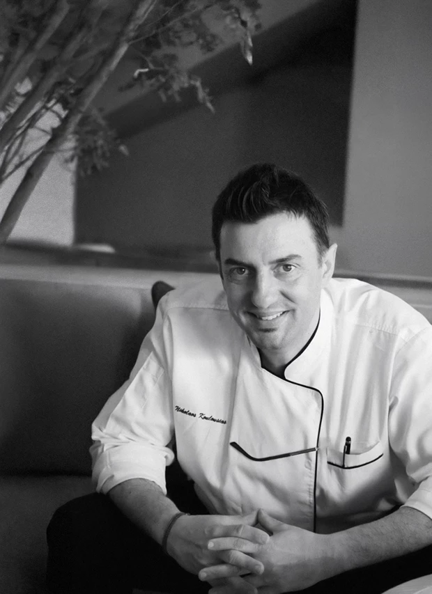 Ο διεθνής chef, Nikolaos Koulousias
