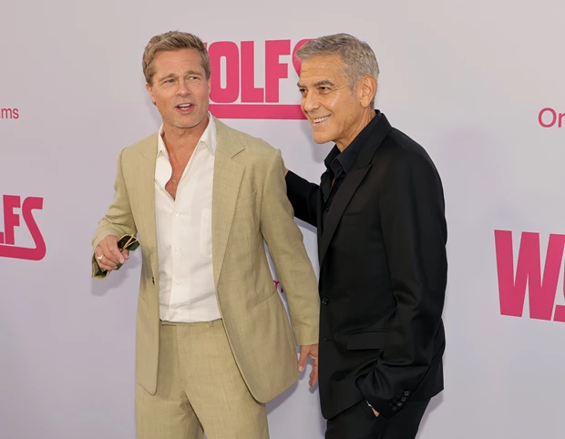 George Clooney Brad Pitt
