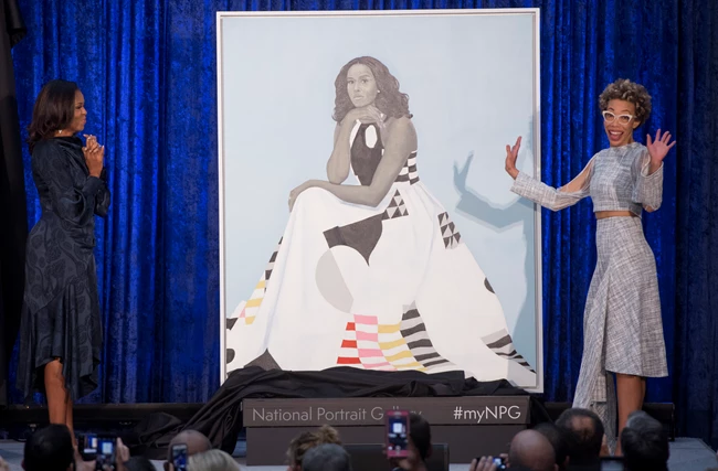 Η καλλιτέχνης Amy Sherald, που έκανε το επίσημο πορτρέτο της Michelle Obama, τιμά τη μνήμη της Breonna Taylor