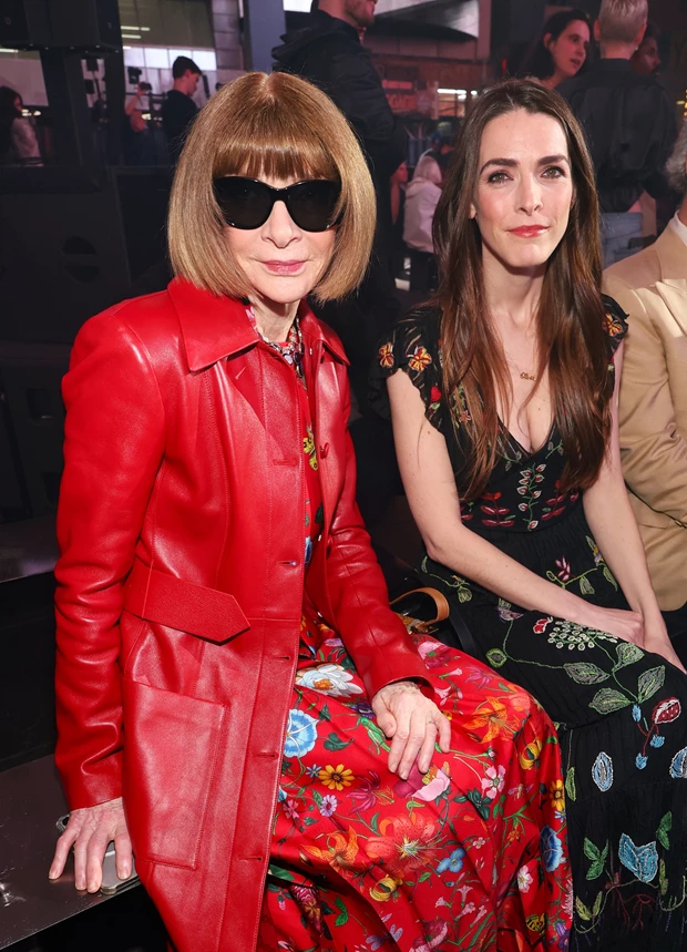 Anna Wintour and Bee Carrozzini
