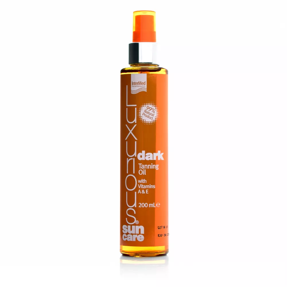 Luxurious Sun Care Dark Tanning Oil, Intermed (στα φαρμακεία)