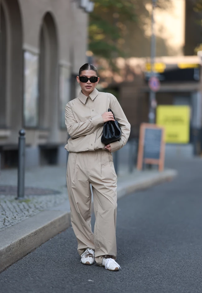 beige street style