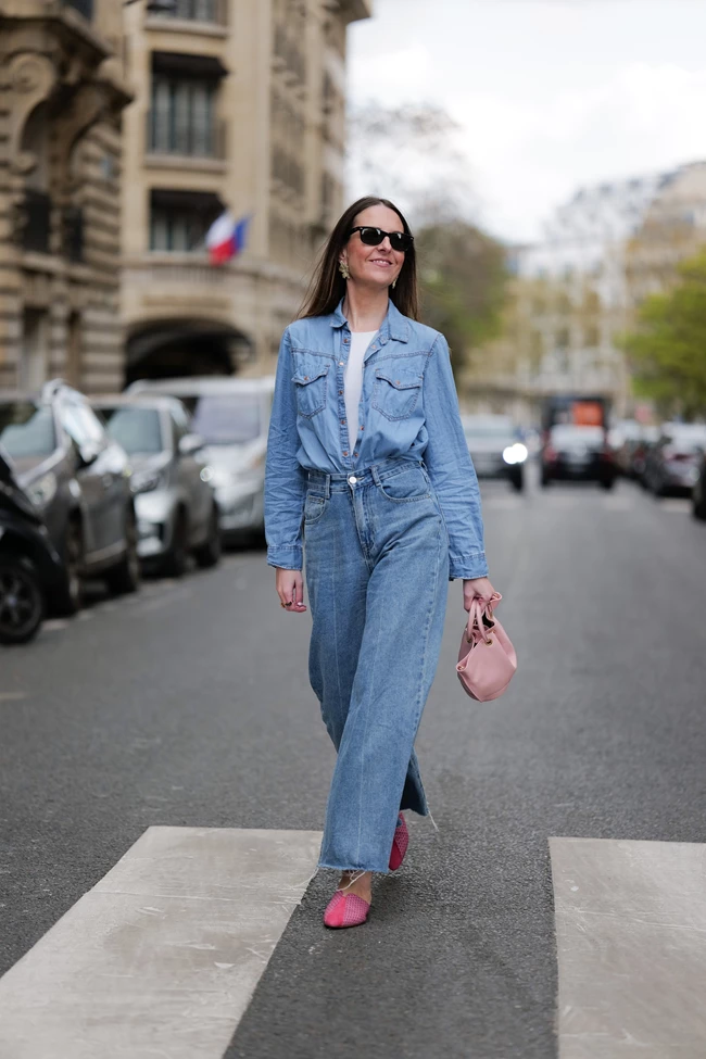 street style denim look