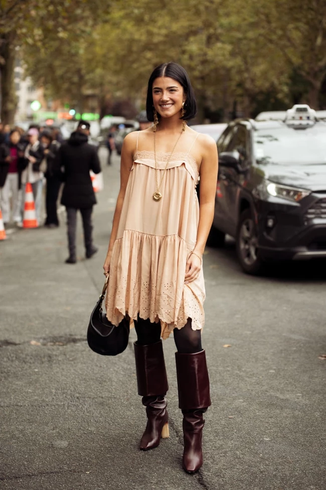 Dress & boots