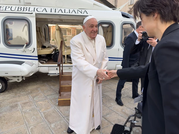 Pope Francis in Venice, 2024