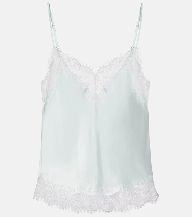 Zely camisole με δαντελένιο τελείωμα, Poupette St Barth