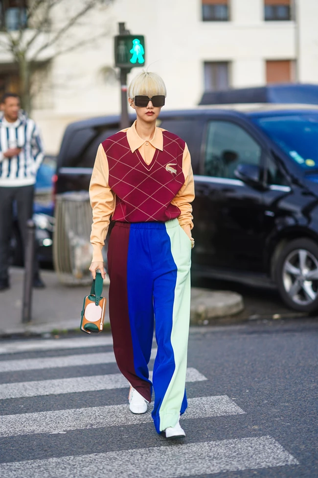 knit vest street style