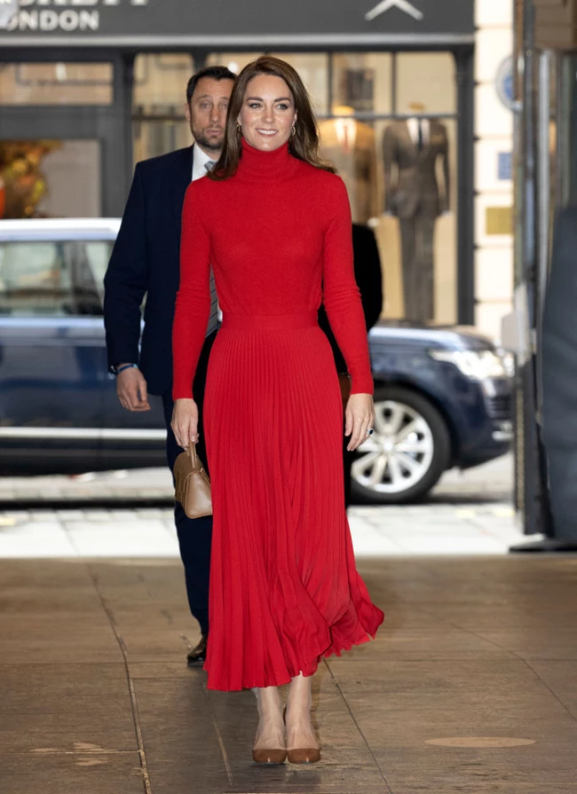 Kate Middleton κοκκινο