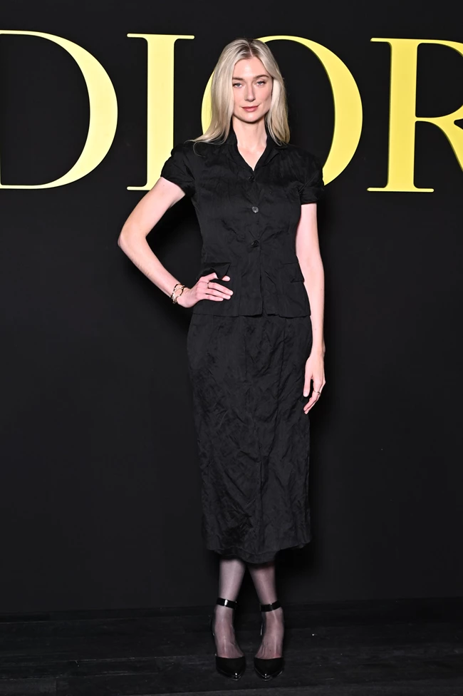 Dior Front Row Celebrities