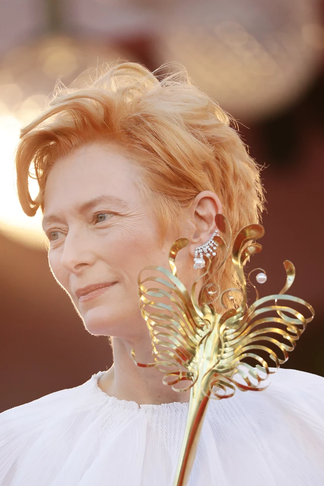 Tilda Swinton Venice 2020