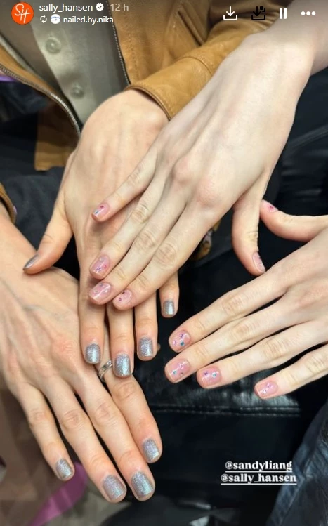 τάση νυχιών NYFW SS25