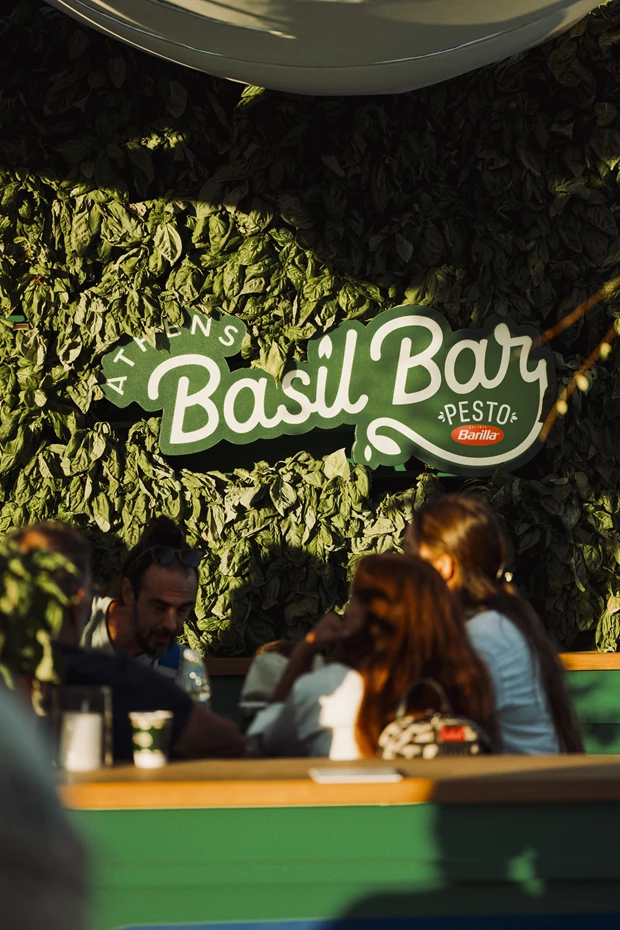 Επισκεφθήκαμε το Basil Bar της Barilla στο Ξέφωτο του Πάρκου Σταύρος Νιάρχος
