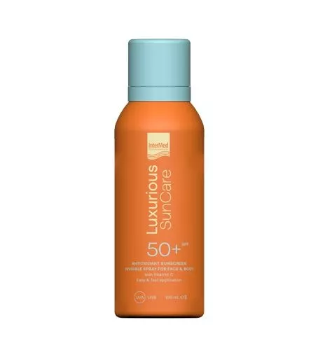 Luxurious Suncare Antioxidant Sunscreen Invisible Spray SPF 50, Intermed (στα φαρμακεία)
