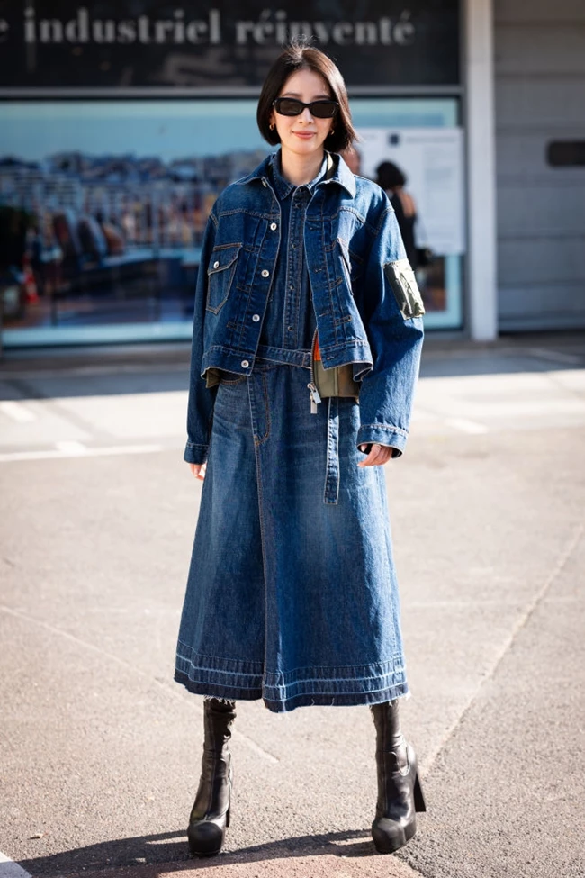 denim street style