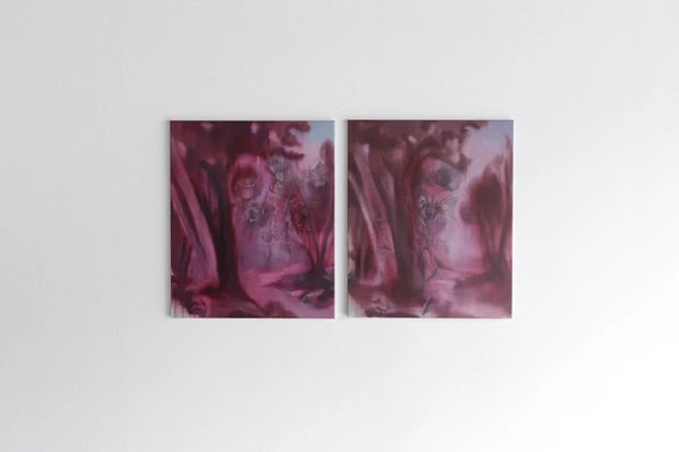 Largered Poppy Flowers, έργο του Δαμιανού Ζησίμου