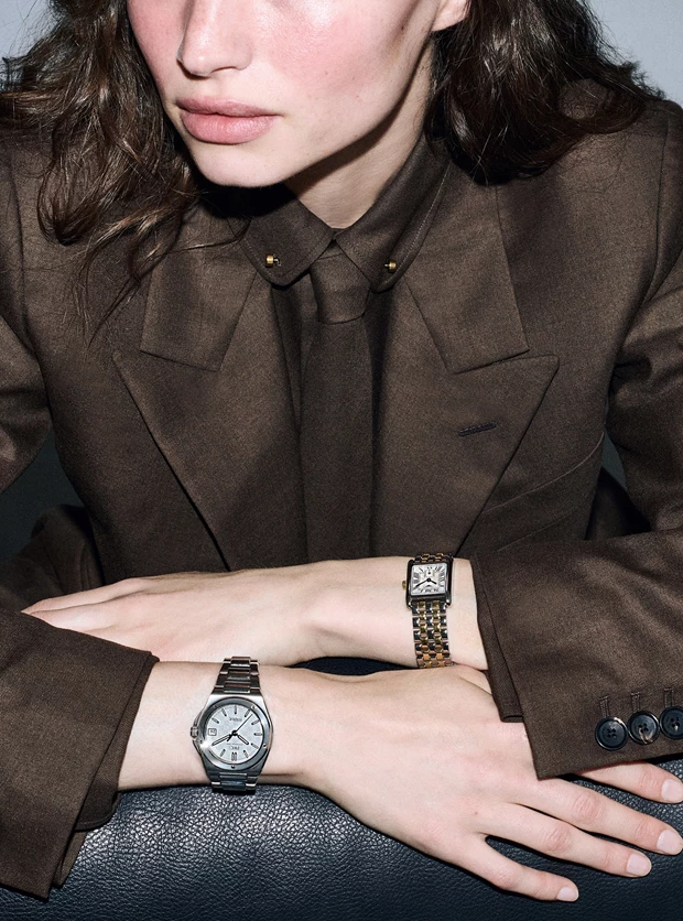 Editorial μόδας ρολόγια Harpers Bazaar Nov2025