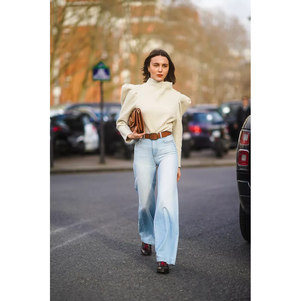 Flared jeans