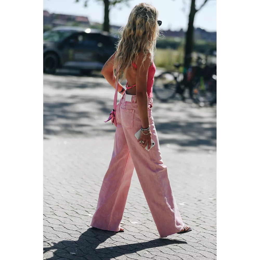 Color denim