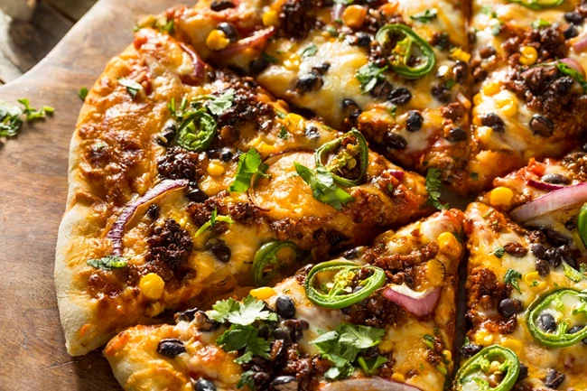Wellness party pizza