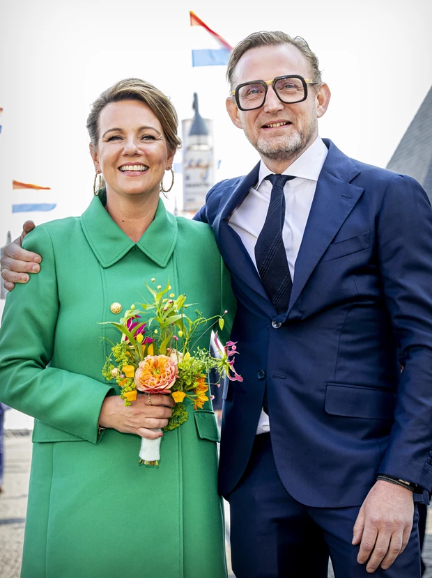 Prince Bernhard of the Netherlands and Princess Annette of the Netherlands