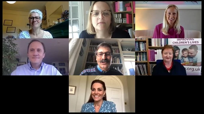 Η Kate Middleton συμμετείχε σε ένα Zoom call με ιδιαίτερη σημασία