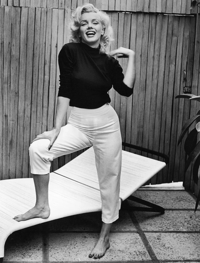 Marilyn Monroe capri pants