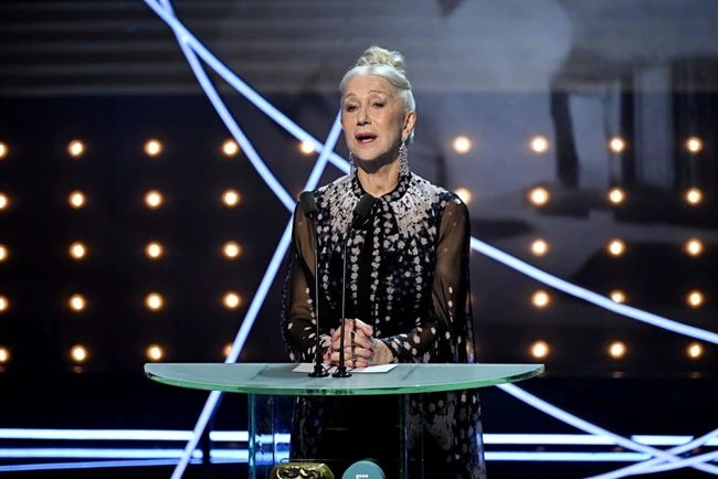 Helen Mirren Bafta 2023