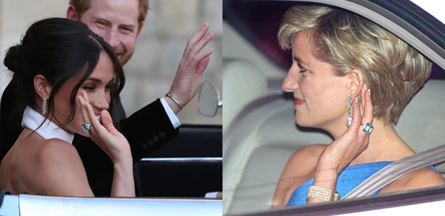 Meghan Markle and Diana