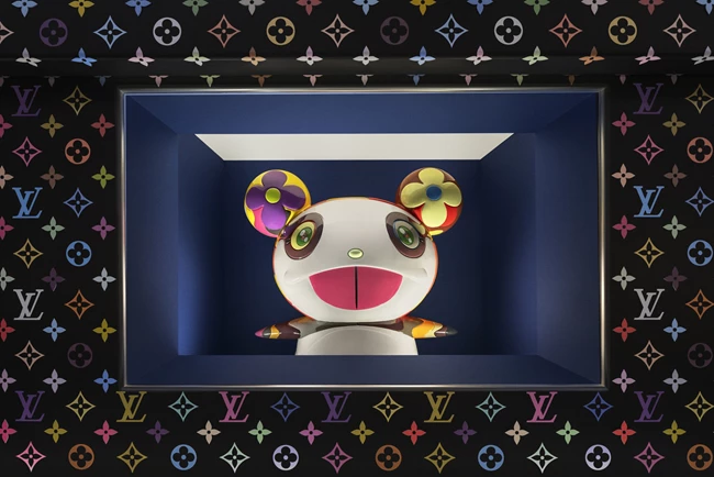 Στιγμιότυπο από το pop up store της Louis Vuitton στην Κίνα
