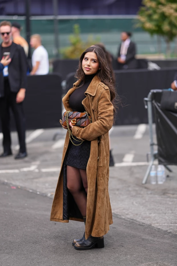 καφέ μαύρο street style