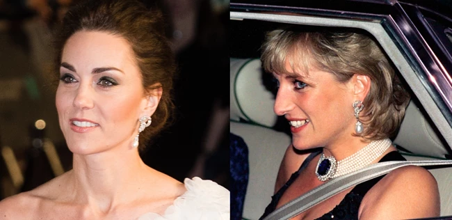 Kate Middleton and Diana
