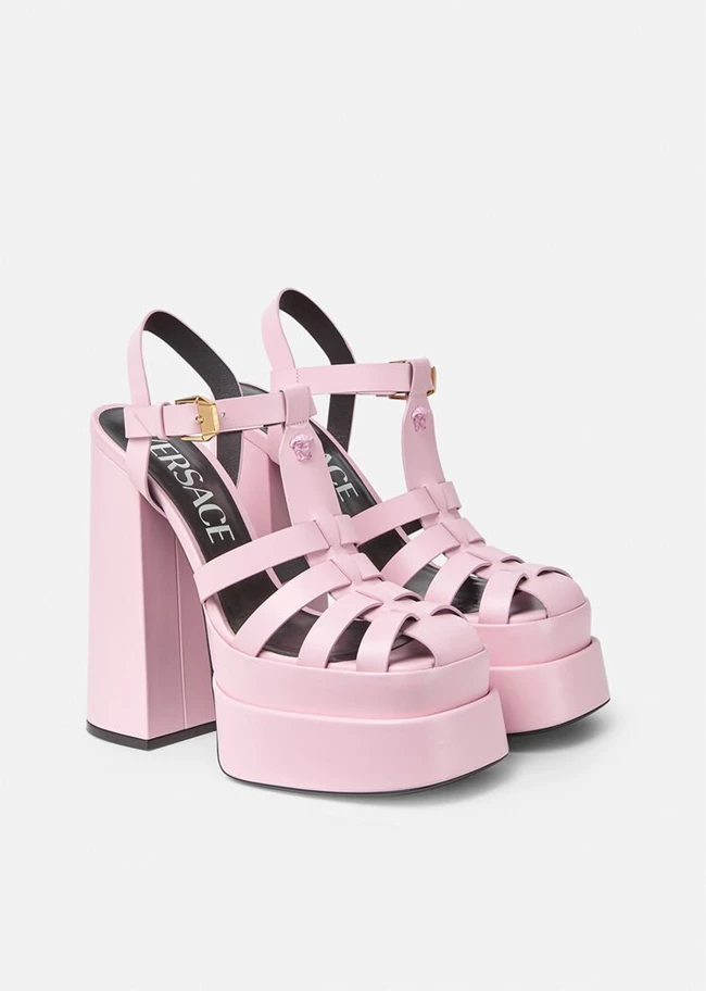 La Medusa πέδιλα πλαφόρμες, Versace.