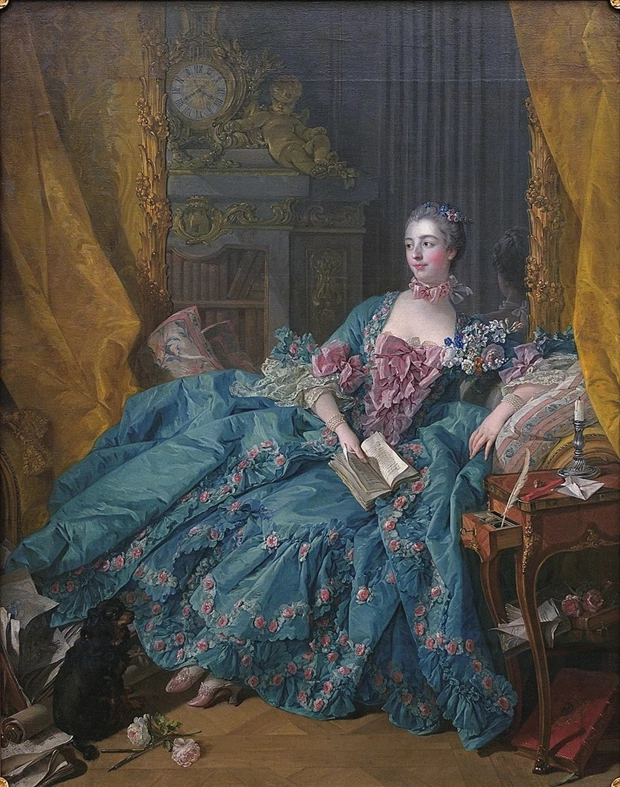 Madame de Pompadour by François Boucher