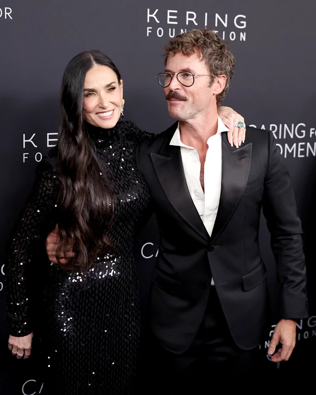Η Demi Moore με τον Brad Goreski