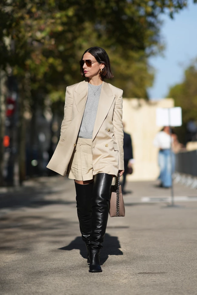 over the knee boots street style