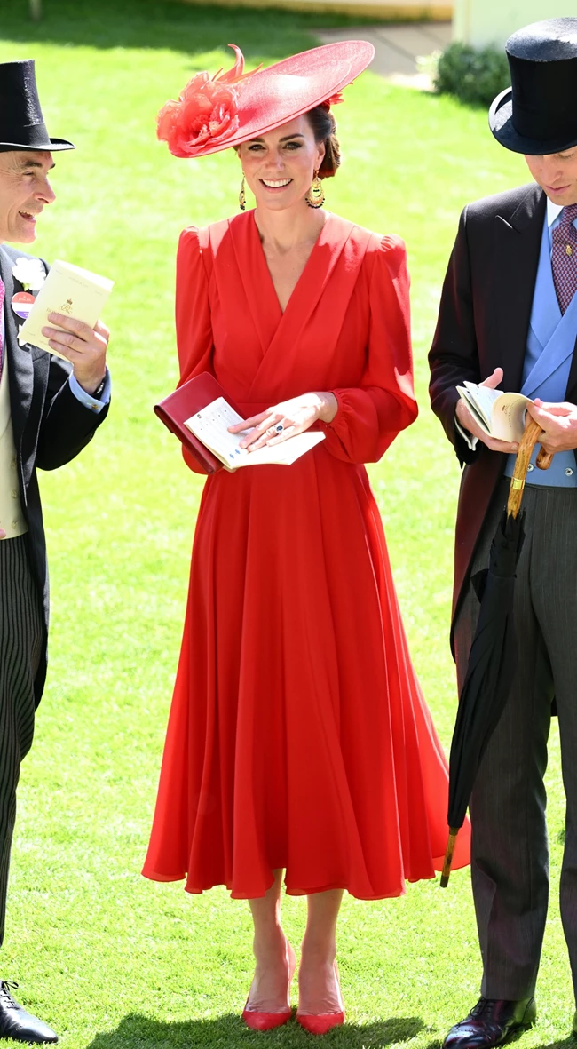 Kate Middleton | Η Total Red εμφάνιση στο Royal Ascot