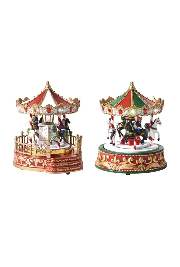 Kaemingk χριστουγεννιατικο διακοσμητικο με led 19 x 19 x 23 cm