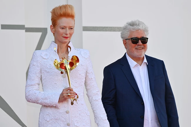 Tilda Swinton - Pedro Almodovar Venice 2020
