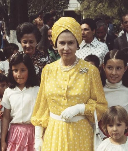 Με hair turban το 1975