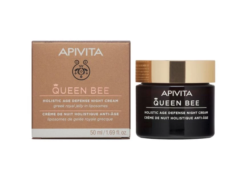 Queen Bee Holistic Age Defense Night Cream, APIVITA (στα φαρμακεία)