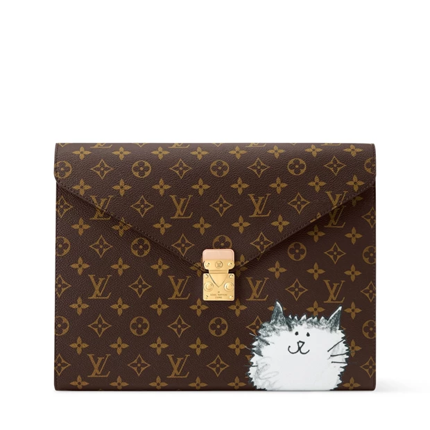 H Louis Vuitton ταξιδεύει με την Grace Coddington και τις γάτες της