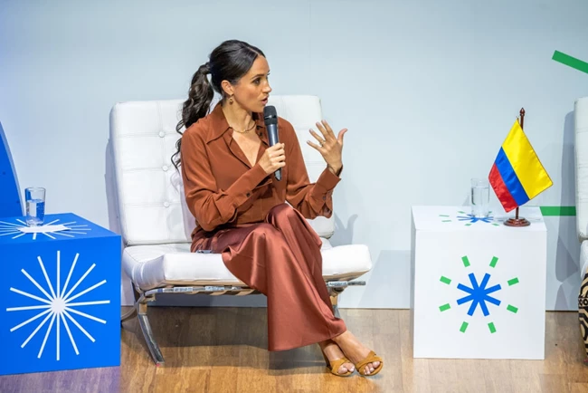 Η Meghan Markle στην Κολομβία